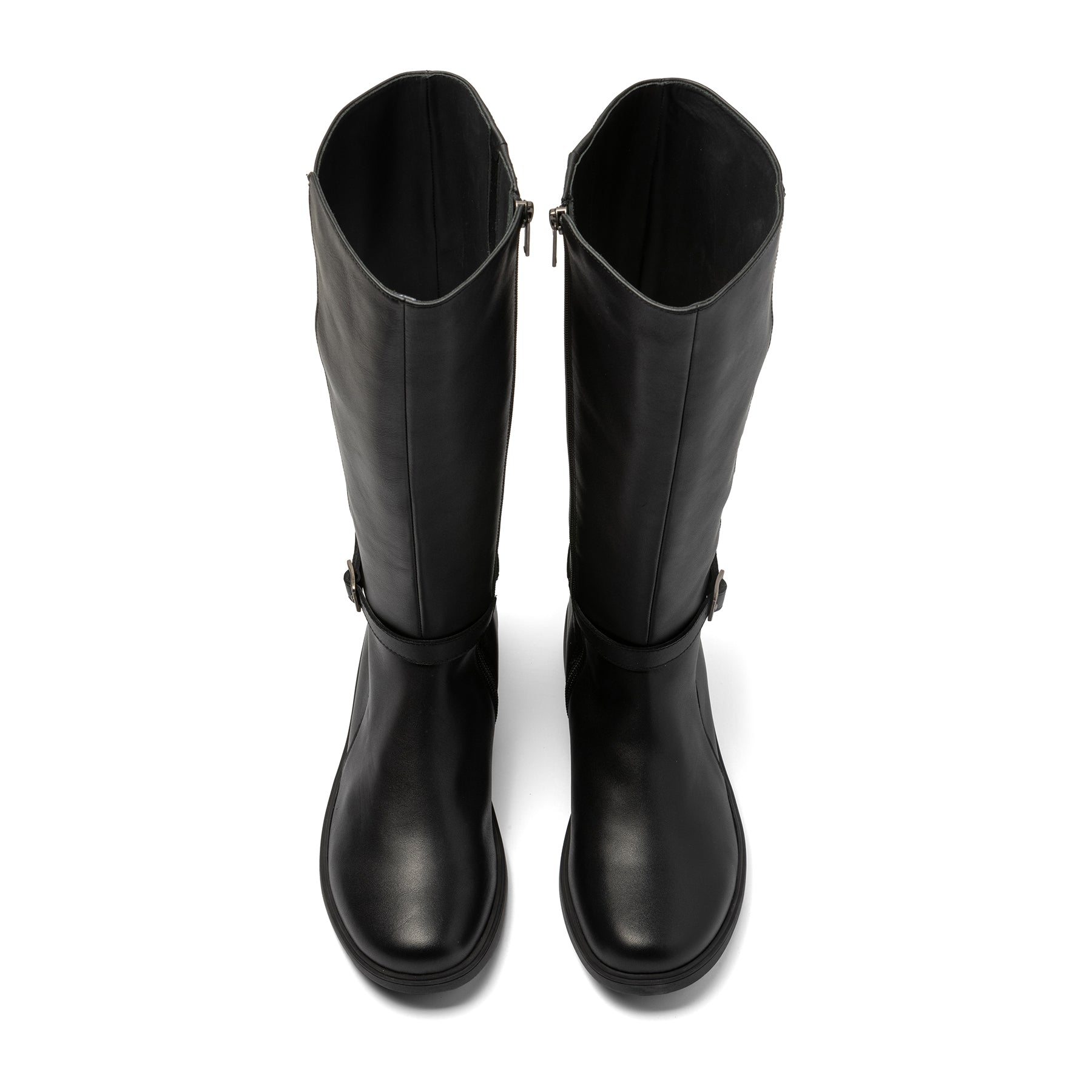 Abeo Compass Tall Black Boots for Women - Waterproof Hiking & Outdoor Adventure Shoes - Perfect for Winter, Rain & Snow Activities
