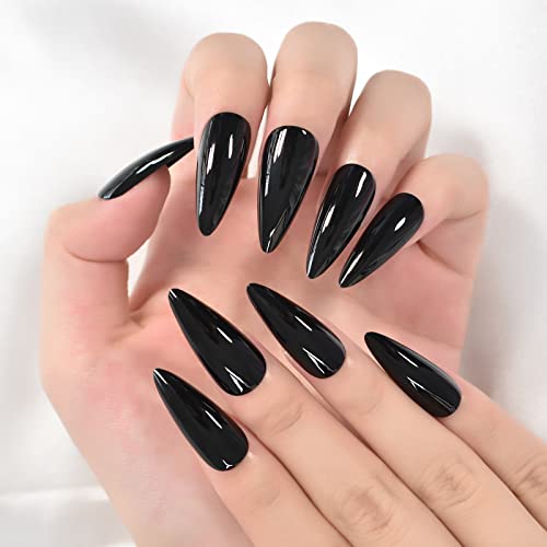 Black glossy