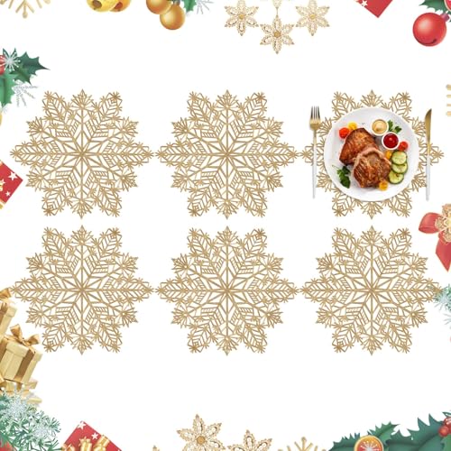 Gold-snowflake