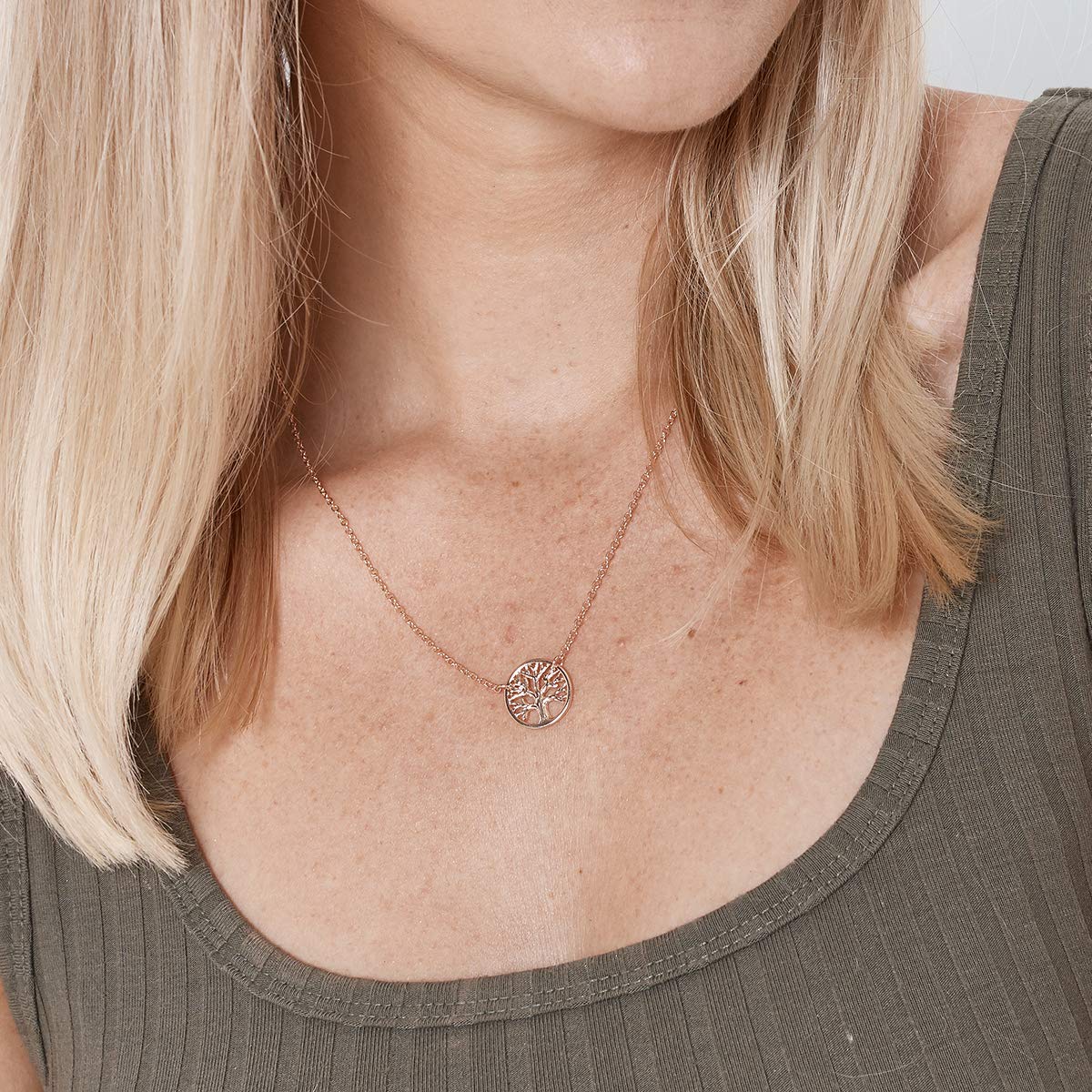 Sympathy Necklace for Loss of Father - Sterling Silver Pendant Gift for Women | Memorial Jewelry for Grieving