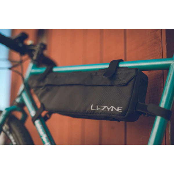 Lezyne Frame Caddy Bike Storage Bag - Waterproof Cycling Accessory for Road & Mountain Bikes - Perfect for Tools, Phone & Essentials on Rides