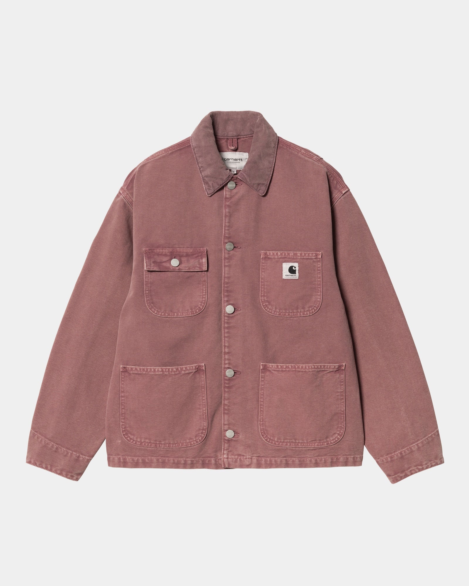 Women's OG Michigan Spring Coat - Stone Canvas & Dusky Pink Waterproof Jacket for Outdoor Hiking, Camping & Casual Wear