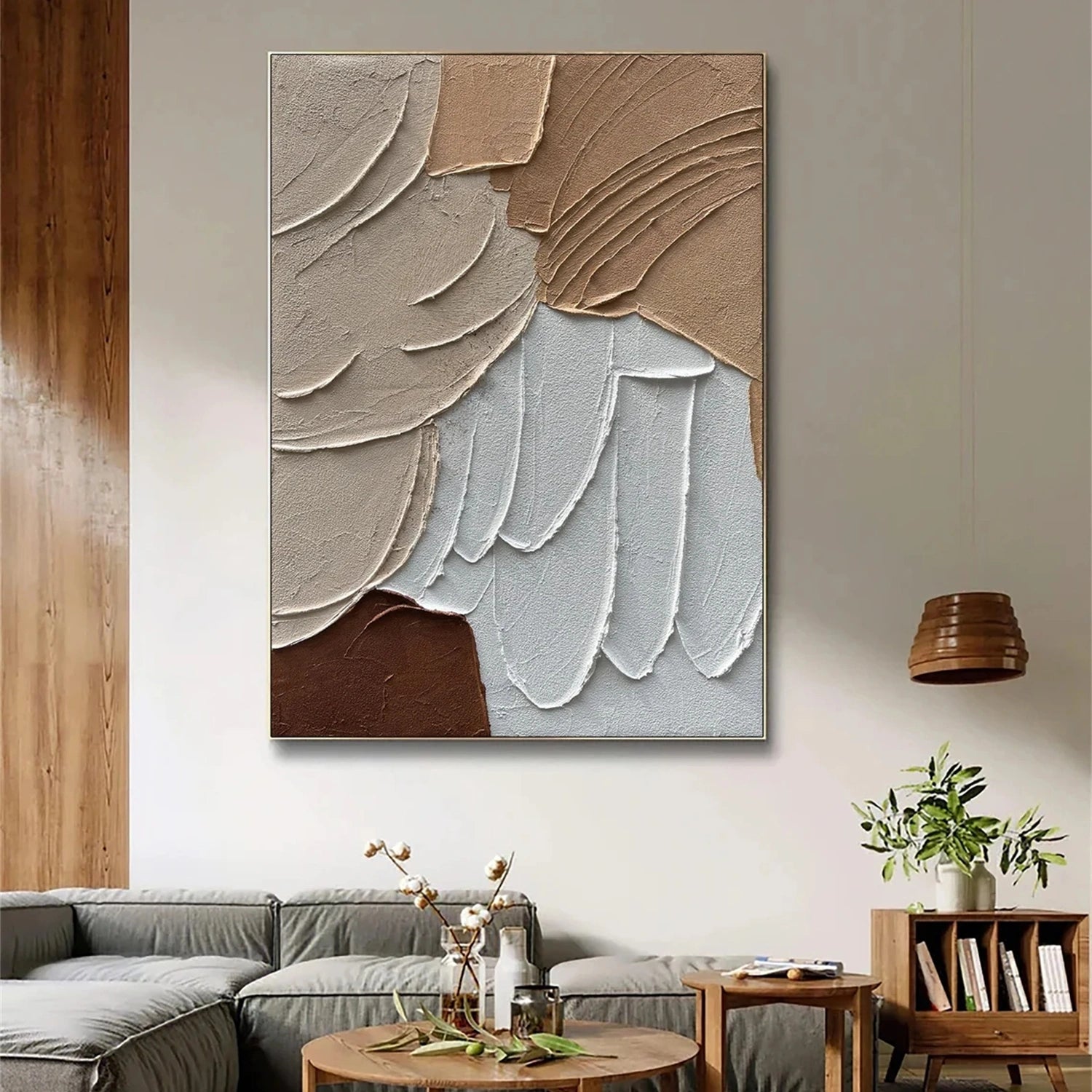 Abstract Painting #AB 263 - Modern Wall Art for Home & Office Decor - Perfect for Living Room, Bedroom or Workspace