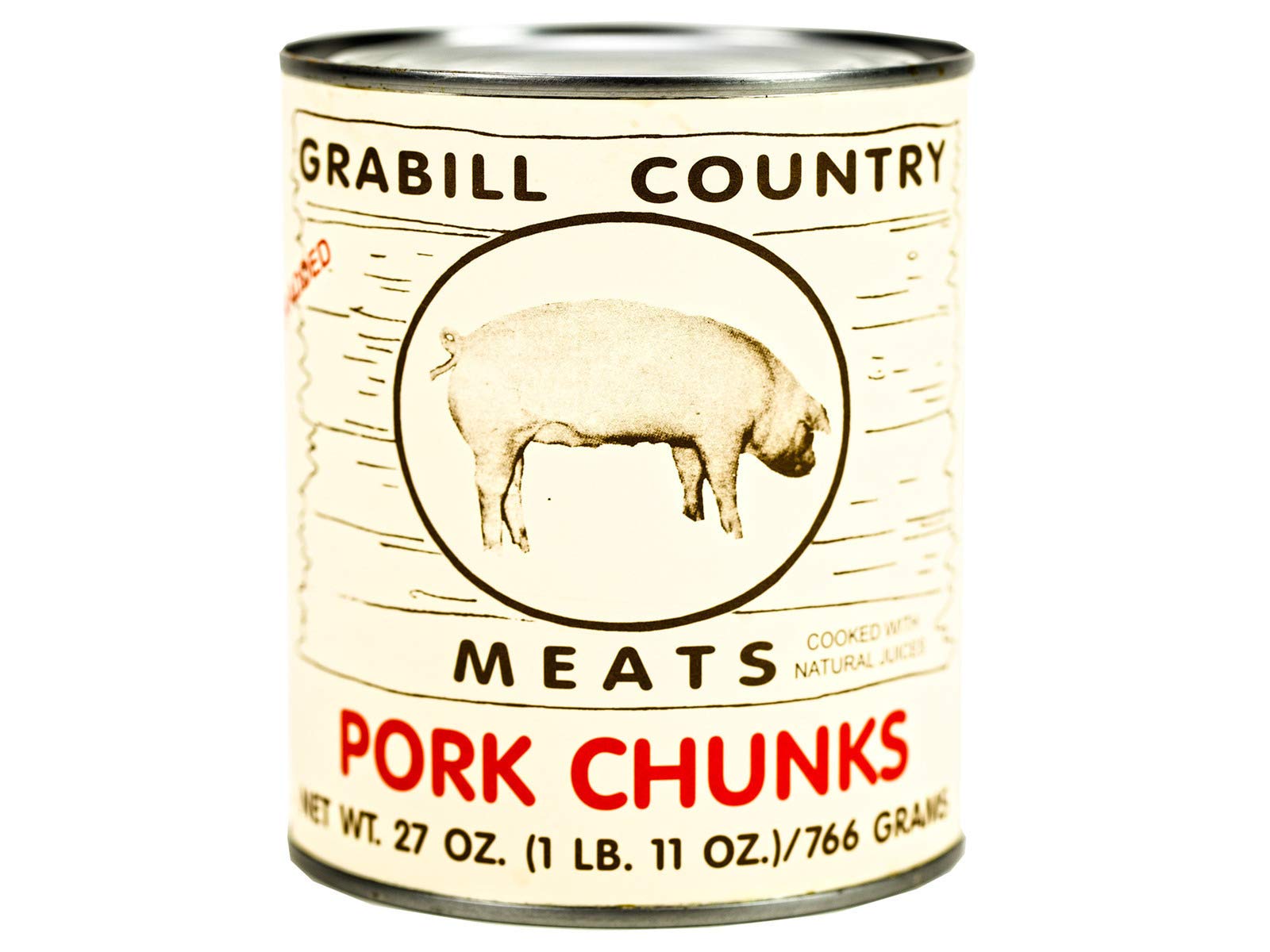 Grabill Country AmishTastes Ready-to-Eat Canned Meats Variety Pack - Beef, Chicken, Pork & Turkey (106oz) | Emergency Food Supply, Camping & Survival Essentials