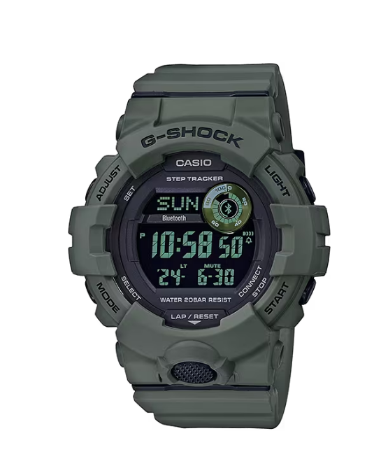 Casio G-Shock GBD800UC Digital Power Trainer Shock Resistant Sports Watch - Perfect for Running, Gym Workouts & Outdoor Activities