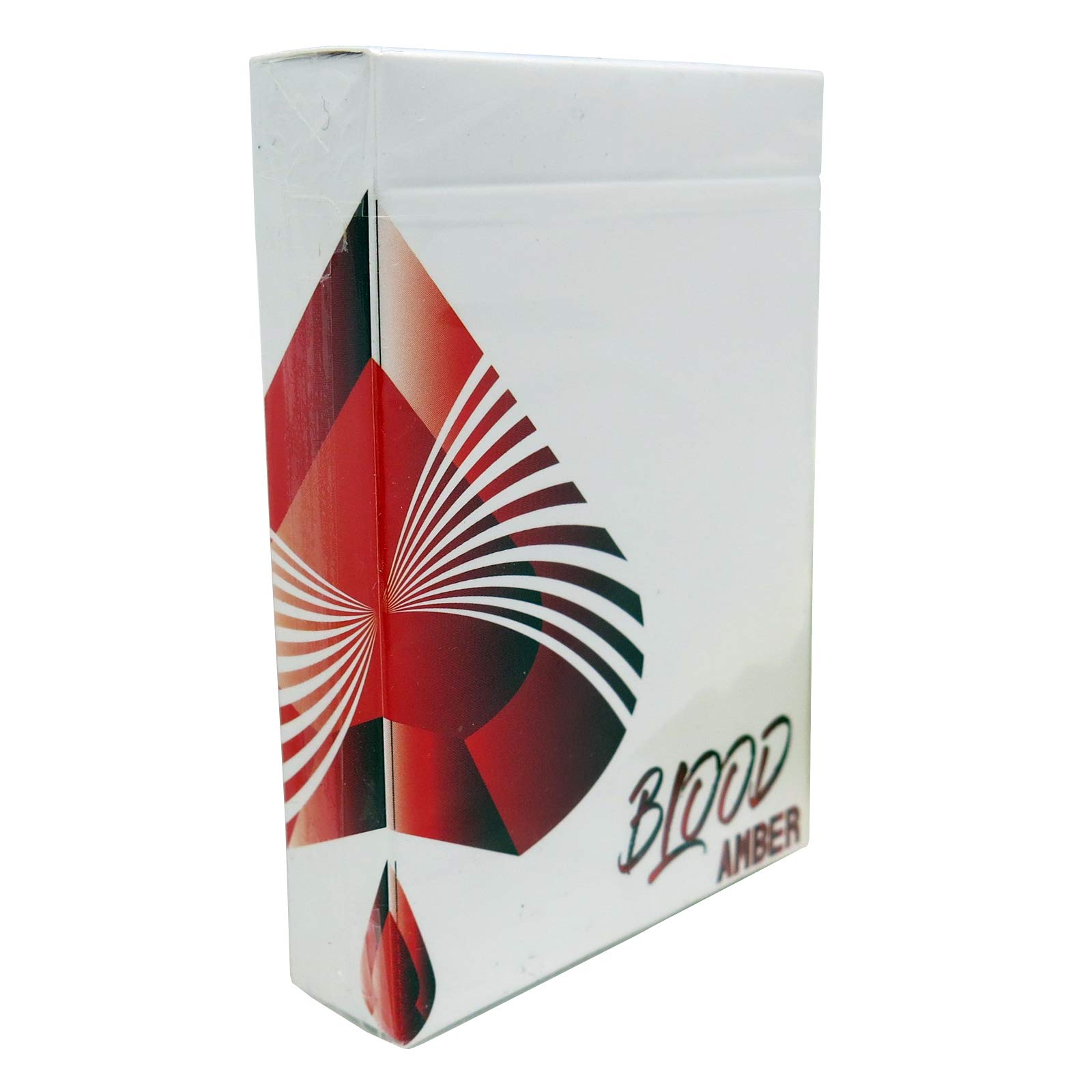 Premium Blood Amber Playing Cards - Professional Deck for Cardists, Magicians & Poker Players | Perfect for Card Flourishing, Magic Tricks & Casino Games
