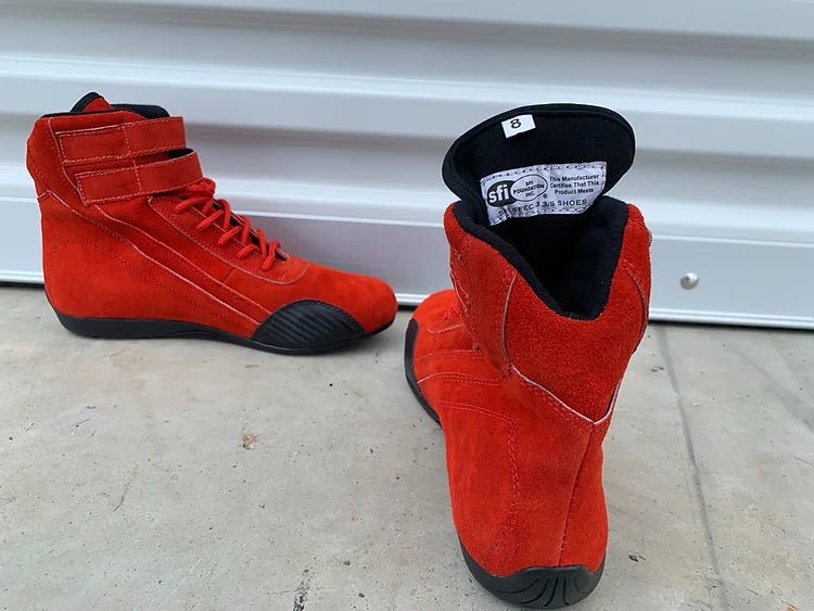 BridgeMoto SFI Kouki V2 Racing Shoes - Lightweight Driving Shoes for Men & Women - Perfect for Track Days, Auto Racing & Motorsports Enthusiasts