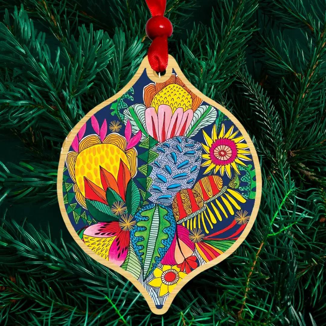 Wild Things Christmas Ornament - Handmade Holiday Decor for Tree, Gift & Home - Perfect for Xmas Party, Winter Decorations & Festive Celebrations