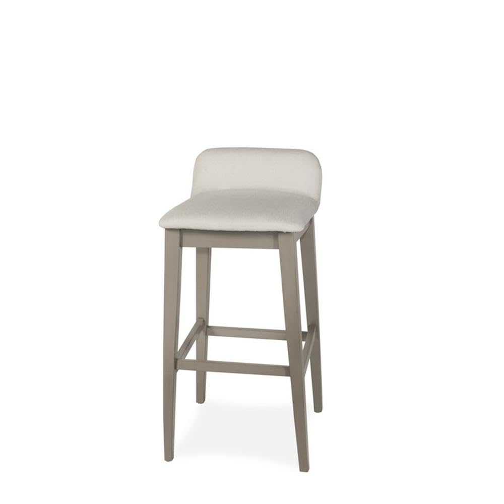 Home Square Furniture Non Swivel Counter Height Bar Stools Set of 2 - Modern Kitchen Island & Breakfast Nook Seating for Home & Restaurant Use