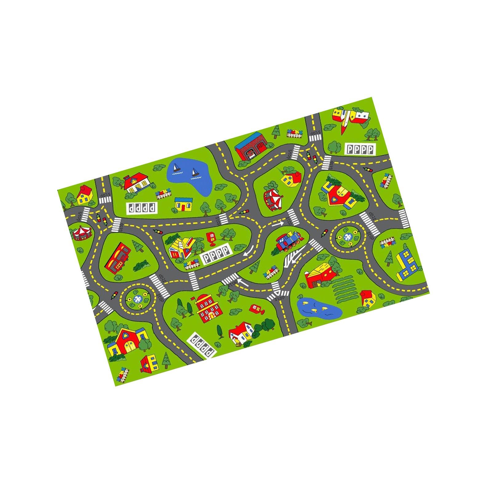 Milageto Baby Play Mat - Soft Non-Slip Thick Foldable Playmat for Crawling, Tummy Time & Floor Activities | Portable Travel Mat for Infants & Toddlers | Perfect for Nursery, Playroom, Picnic & Outdoor Use