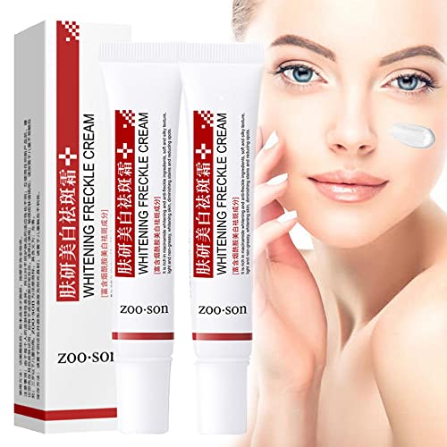 Spot-Off Freckle Whitening Cream - Effective Dark Spot Remover for Face, Melasma Treatment & Skin Brightening (2 Pack) | Perfect for Daily Skincare Routine & Hyperpigmentation Care