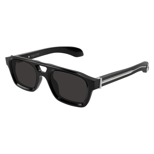 Alexander McQueen AM0505S Designer Sunglasses for Women & Men - UV Protection, Luxury Fashion Shades for Outdoor, Travel & Driving