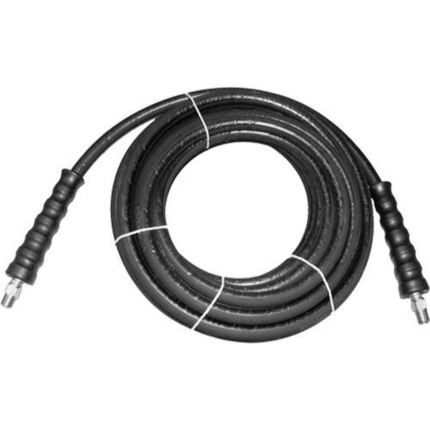 AR North America 100-Feet Heavy Duty Black Garden Hose - Perfect for Watering Lawns, Washing Cars & Outdoor Cleaning