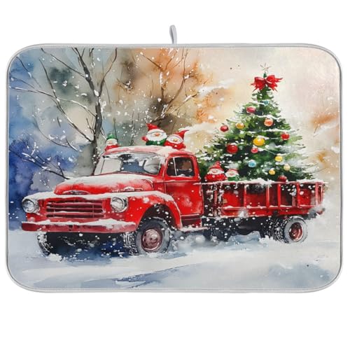 Red Truck Christmas Tree Gnomes