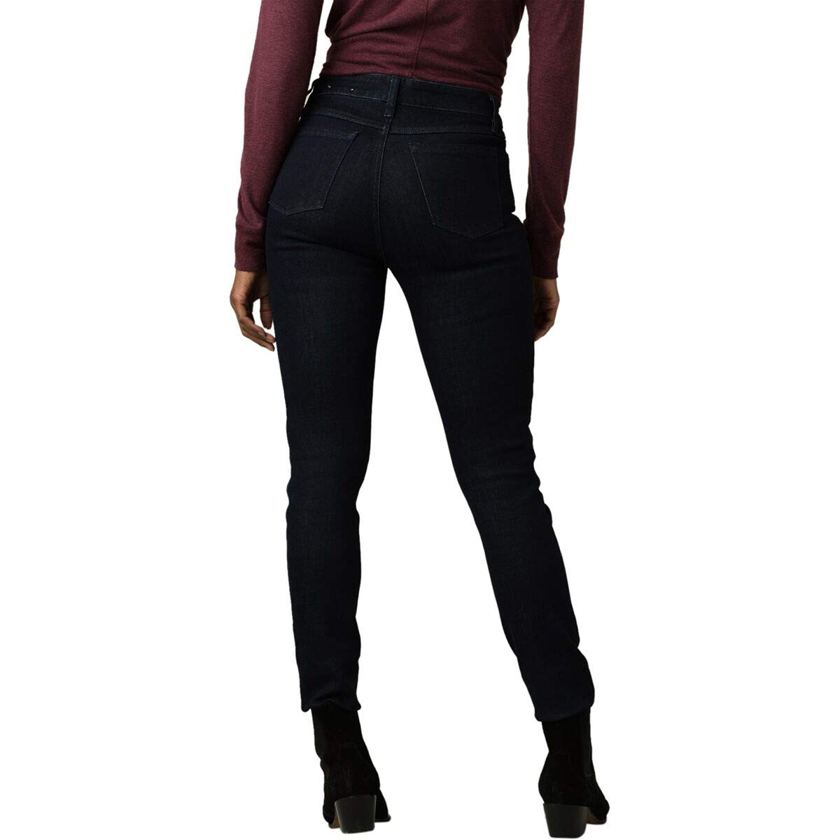 prAna Women's Sienna Jean - Rinse Wash Denim Pants, Regular Fit 0/Reg | Comfortable & Stylish for Casual Wear, Work & Travel