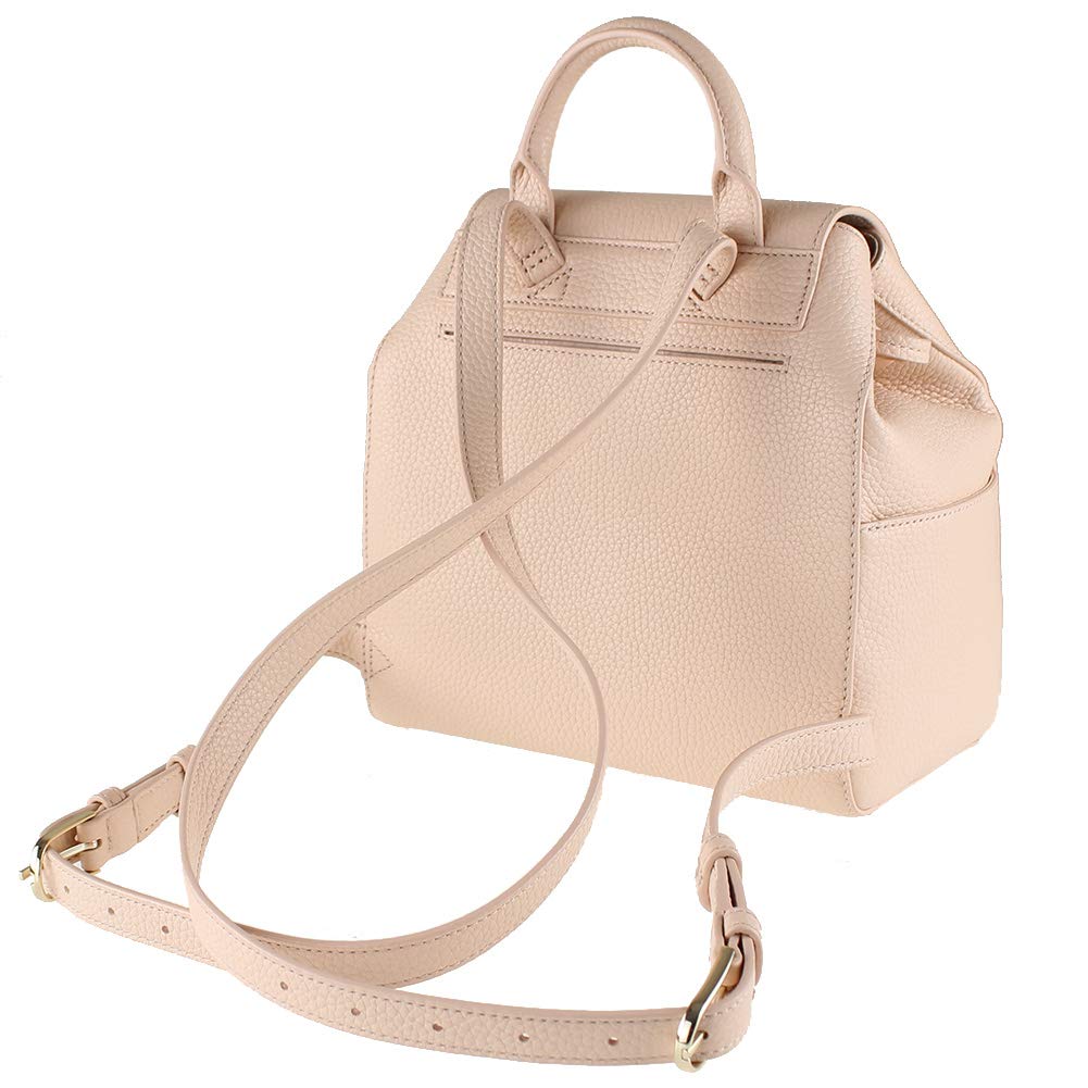 Tory Burch Thea Mini Sweet Melon Leather Backpack for Women - Stylish & Compact Crossbody Bag for Travel, Work & Everyday Use