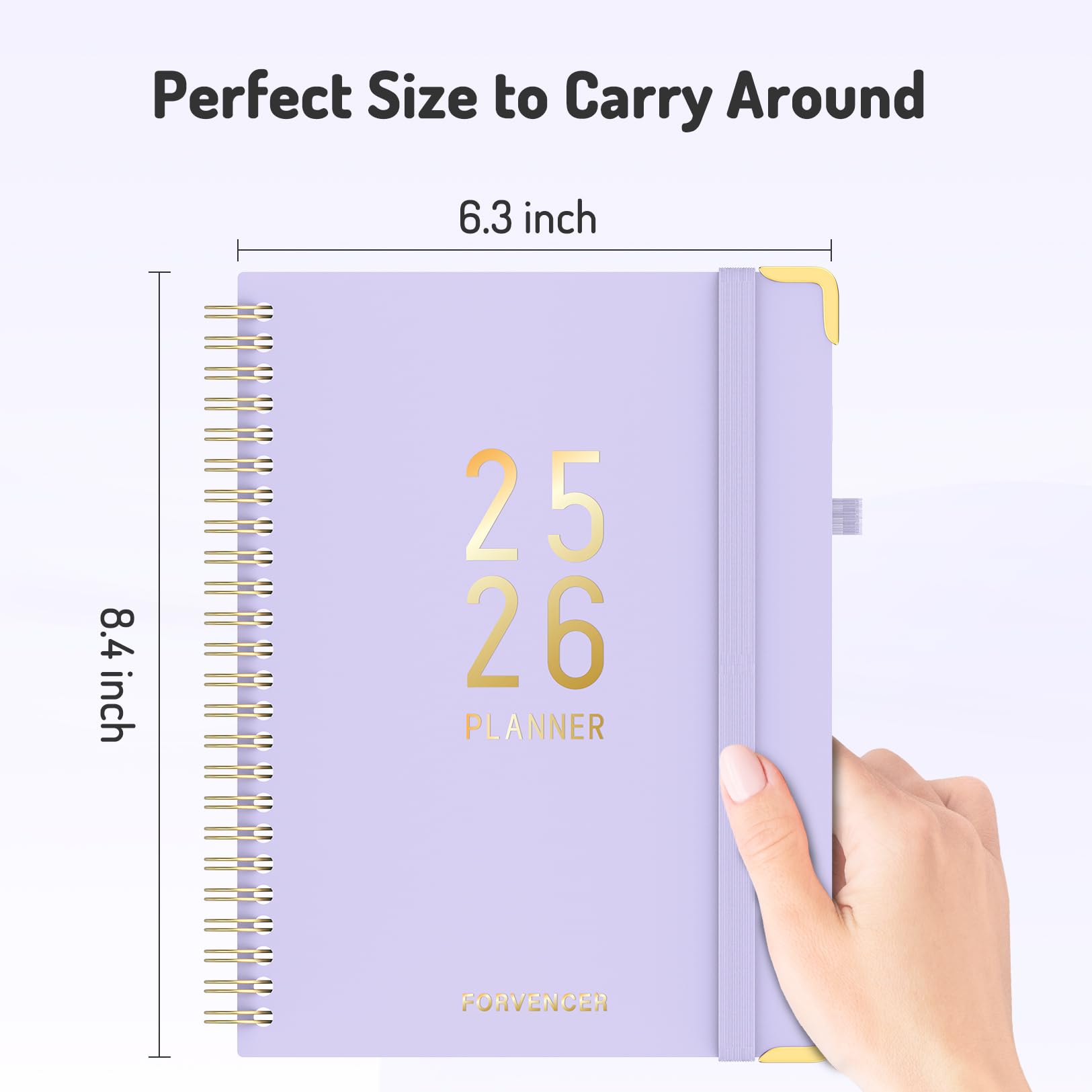 2025-2026 Academic Planner - 18 Month Daily Organizer (July 2025 to December 2026) | 6