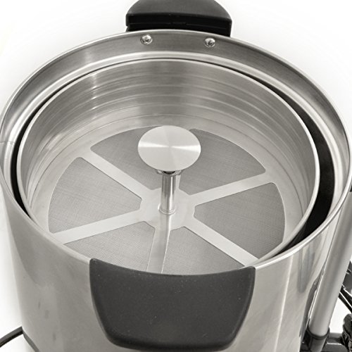 Best Stainless Steel Coffee Percolator - 12 Cup Stovetop Coffee Maker for Camping, Home & Office Use - Durable & Easy to Clean (Model 43462)