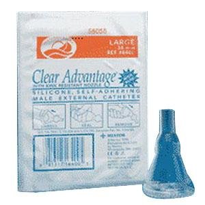 Freedom Clear Long Seal Self-Adhering Male External Catheter - 28mm (765290BX) | Discreet & Secure Urinary Solution for Men with Incontinence | Ideal for Home, Travel & Hospital Use