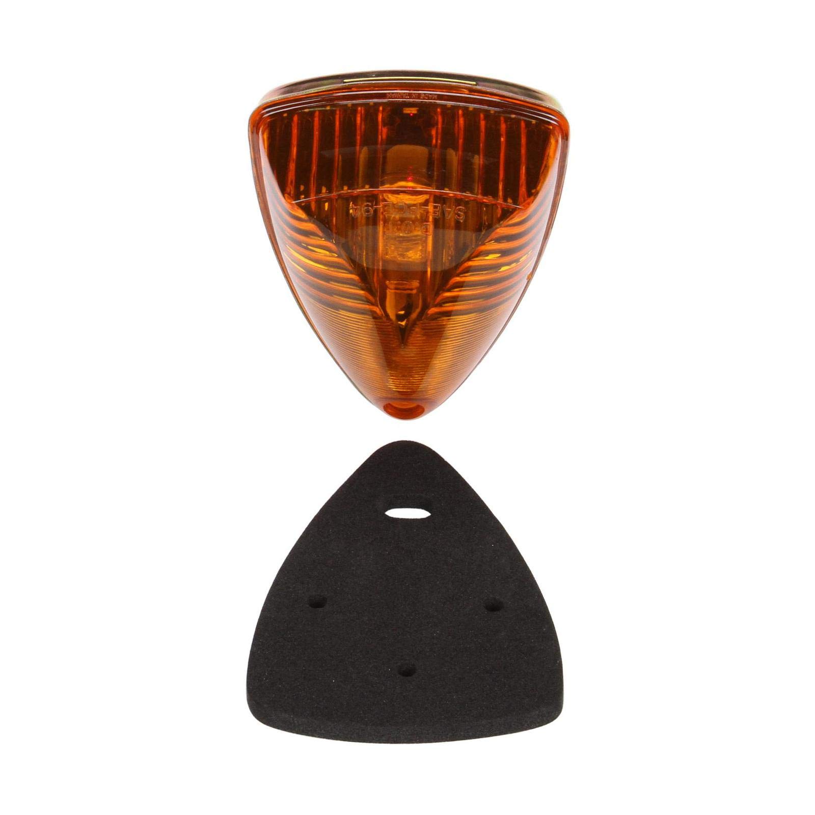 Truck Lite 26771Y Amber Cab Clearance Light - Heavy Duty LED Marker Light for Trucks, Trailers & Commercial Vehicles - Durable & Weatherproof for Safe Night Driving