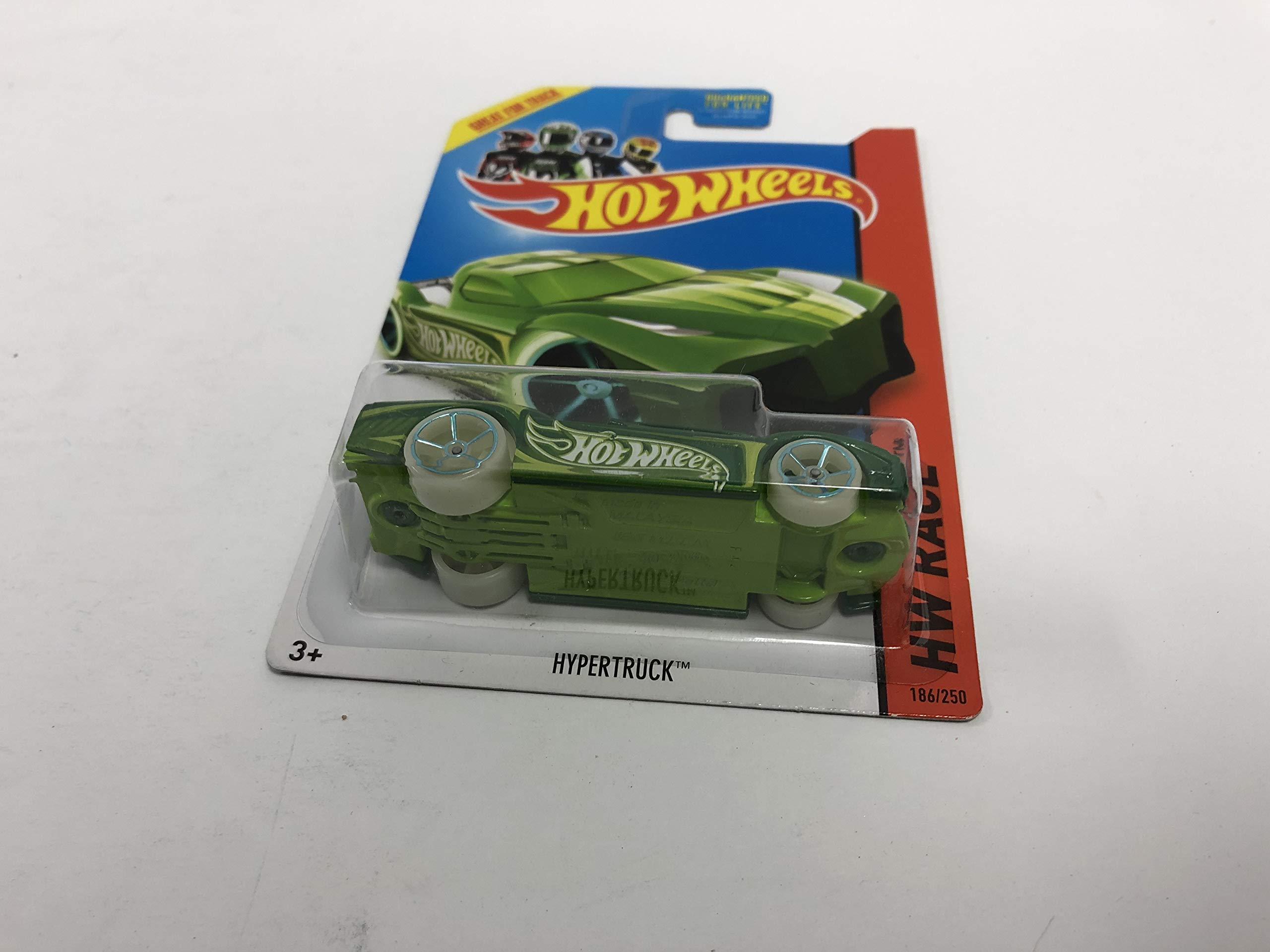 Hot Wheels 2014 HYPERTRUCK Diecast Car 1:64 Scale - HW RACE Series 186/250 - Collectible Toy Car for Kids & Adults - Perfect for Display, Racing Games & Gift Giving