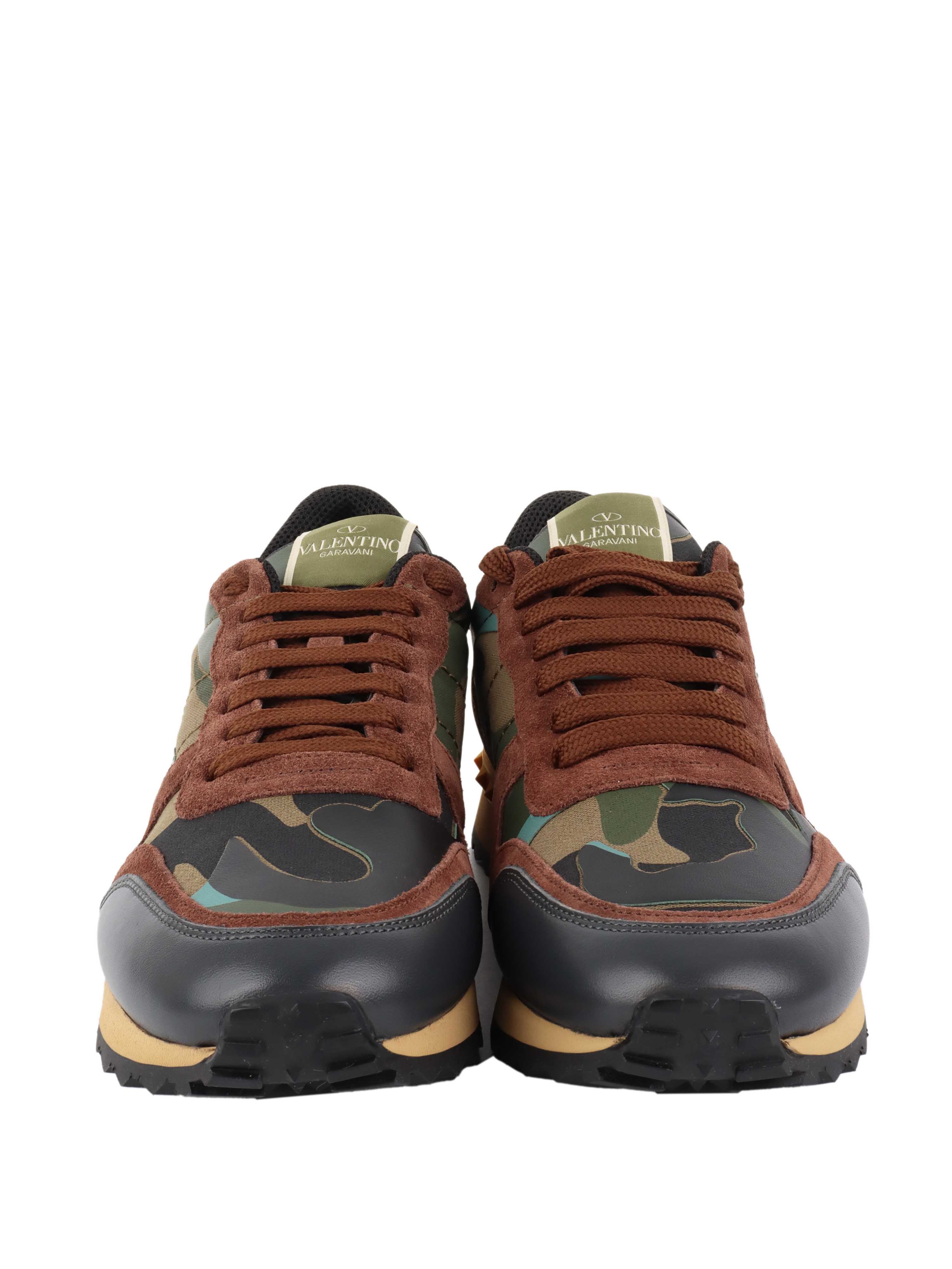 Valentino Camo Sneakers for Men & Women - Stylish Camouflage Print Fashion Shoes | Perfect for Casual Wear, Street Style & Urban Outfits