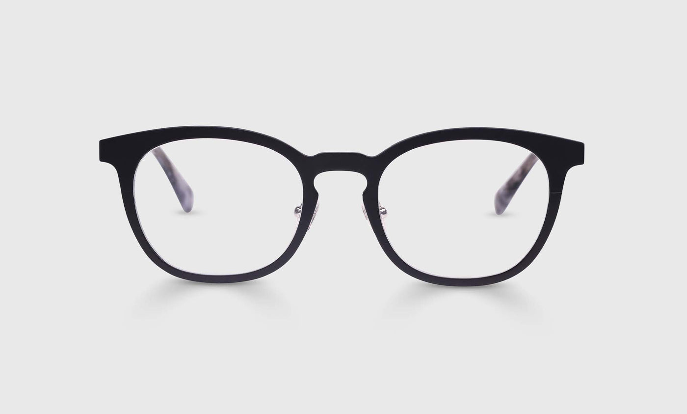 Alloy Ally Color 00 Satin Matte Black Eyeglass Frames - Lightweight & Durable for Men & Women - Perfect for Work, Reading & Everyday Wear