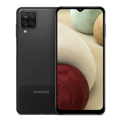 Samsung Galaxy A12 32GB Black Unlocked Prepaid Smartphone - Metro by T-Mobile | Perfect for Travel, Work & Everyday Use