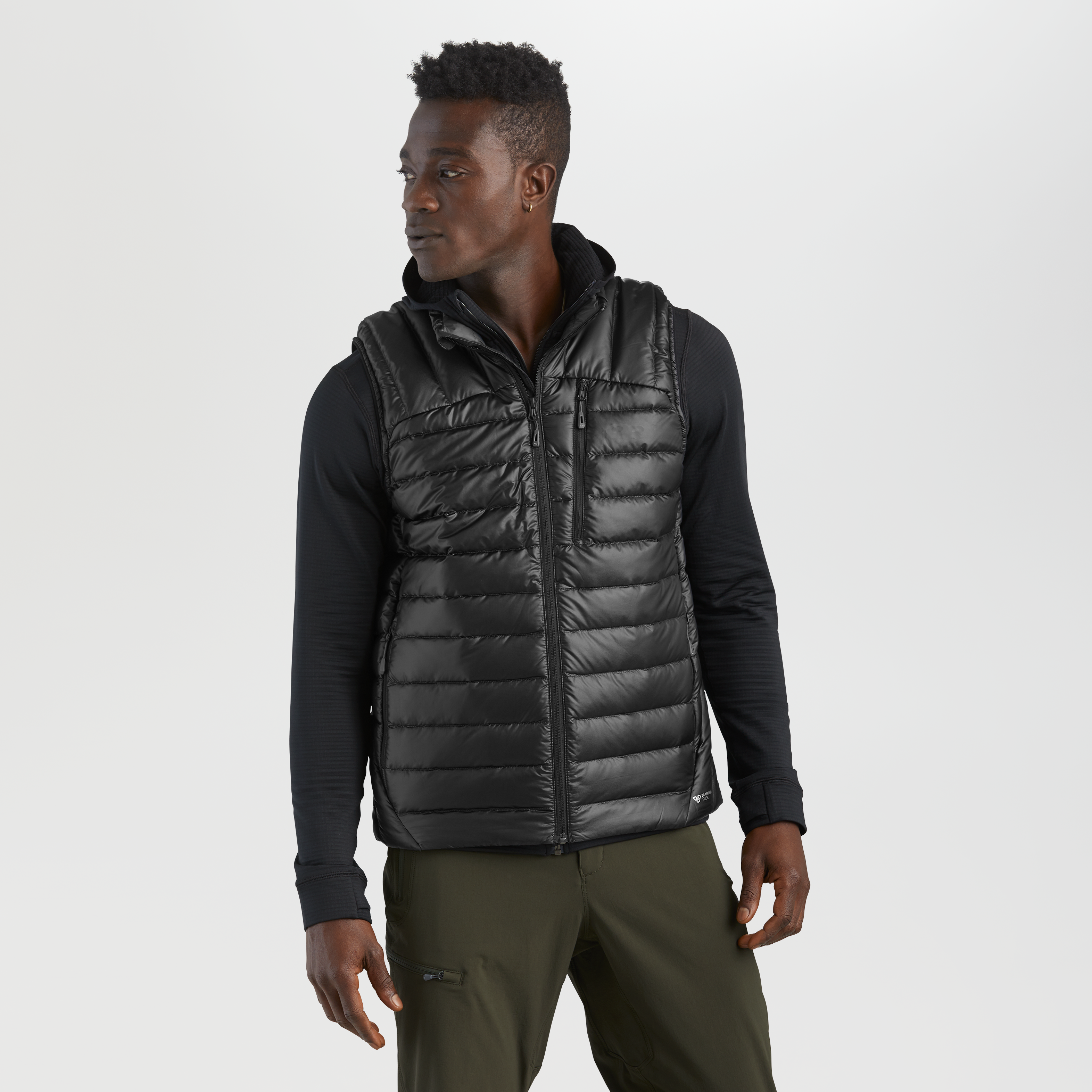 Lightweight Men's Helium Down Vest - Ultra Warm Winter Puffer Jacket for Outdoor Activities, Hiking & Travel