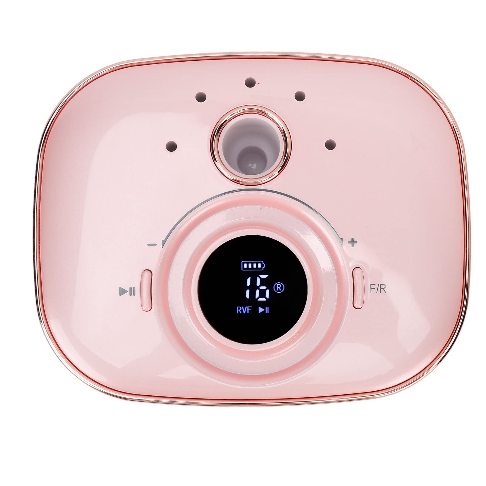 EXCLUZO Professional Rechargeable Electric Nail Drill Machine - Portable LED Rose Gold Manicure Kit for Nail Artists & Home Use | Perfect for Salon, DIY Nail Care & Gel Polish Removal