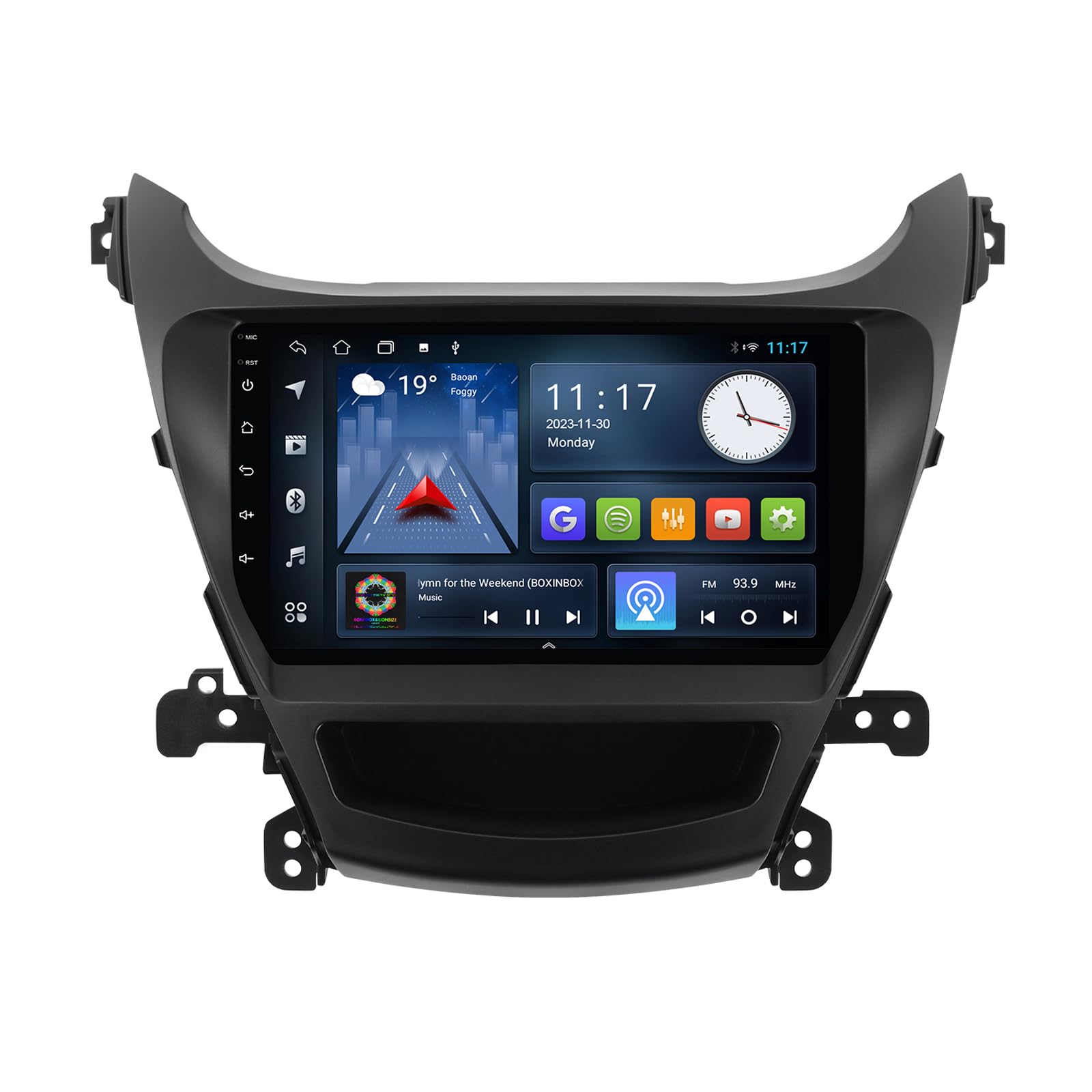 2+32GB Android 10 Double Din Car Stereo for Hyundai Elantra 2014-2016 | 9