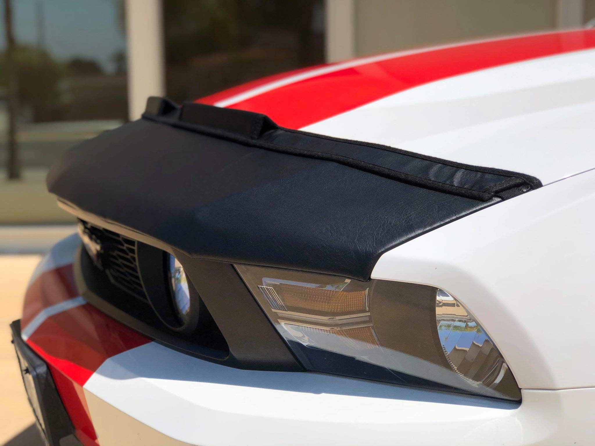 Ford Mustang GT 2009-2012 Car Hood Bonnet Bra - Protective Cover for Front Hood, Perfect for Road Trips & Car Shows