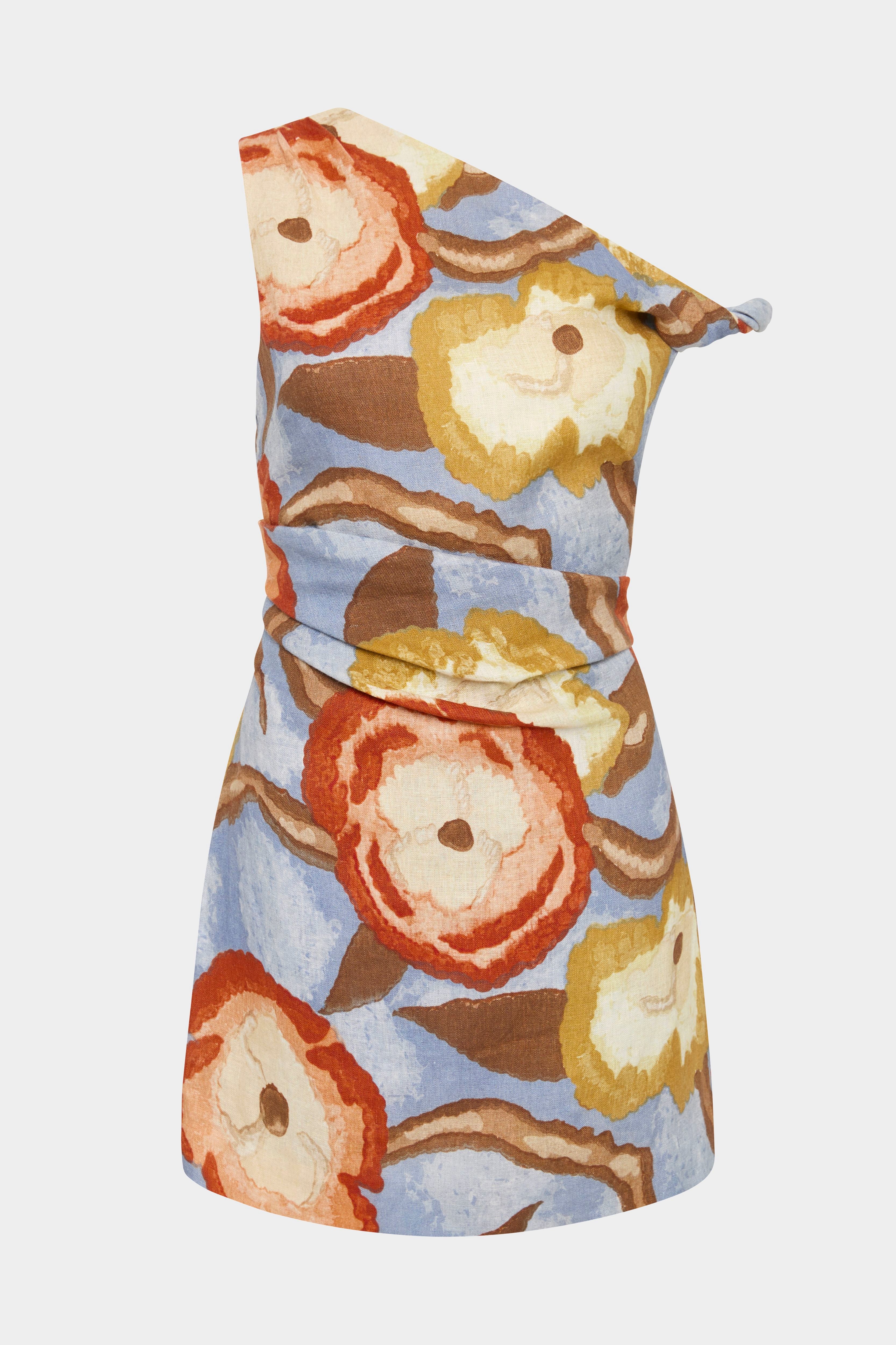 Avery Twist Mini Dress - Flowy Summer Dress for Women, Casual & Party Wear, Perfect for Beach, Vacation & Date Night