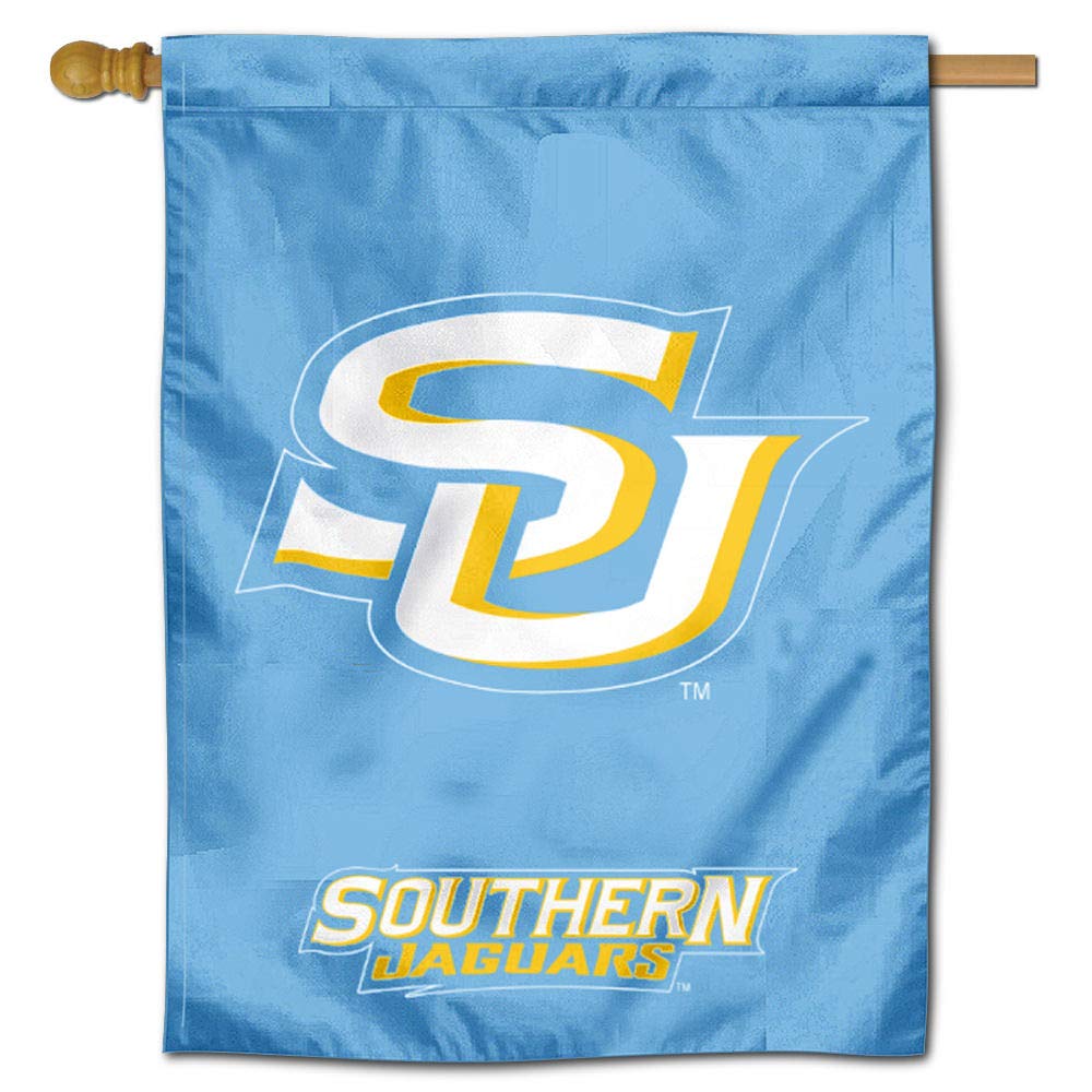 Southern Jaguars House Flag Banner - Durable College Team Spirit Outdoor Decor for Game Day, Tailgating & Home Display