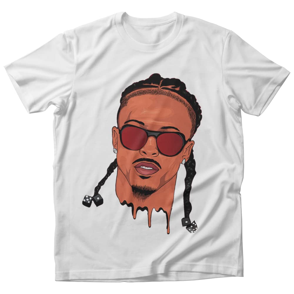 August Graphic Merch Alsina Artwork Drawing T-Shirt & Tank Top - Cool Streetwear for Casual Outfits, Concerts & Summer Fashion