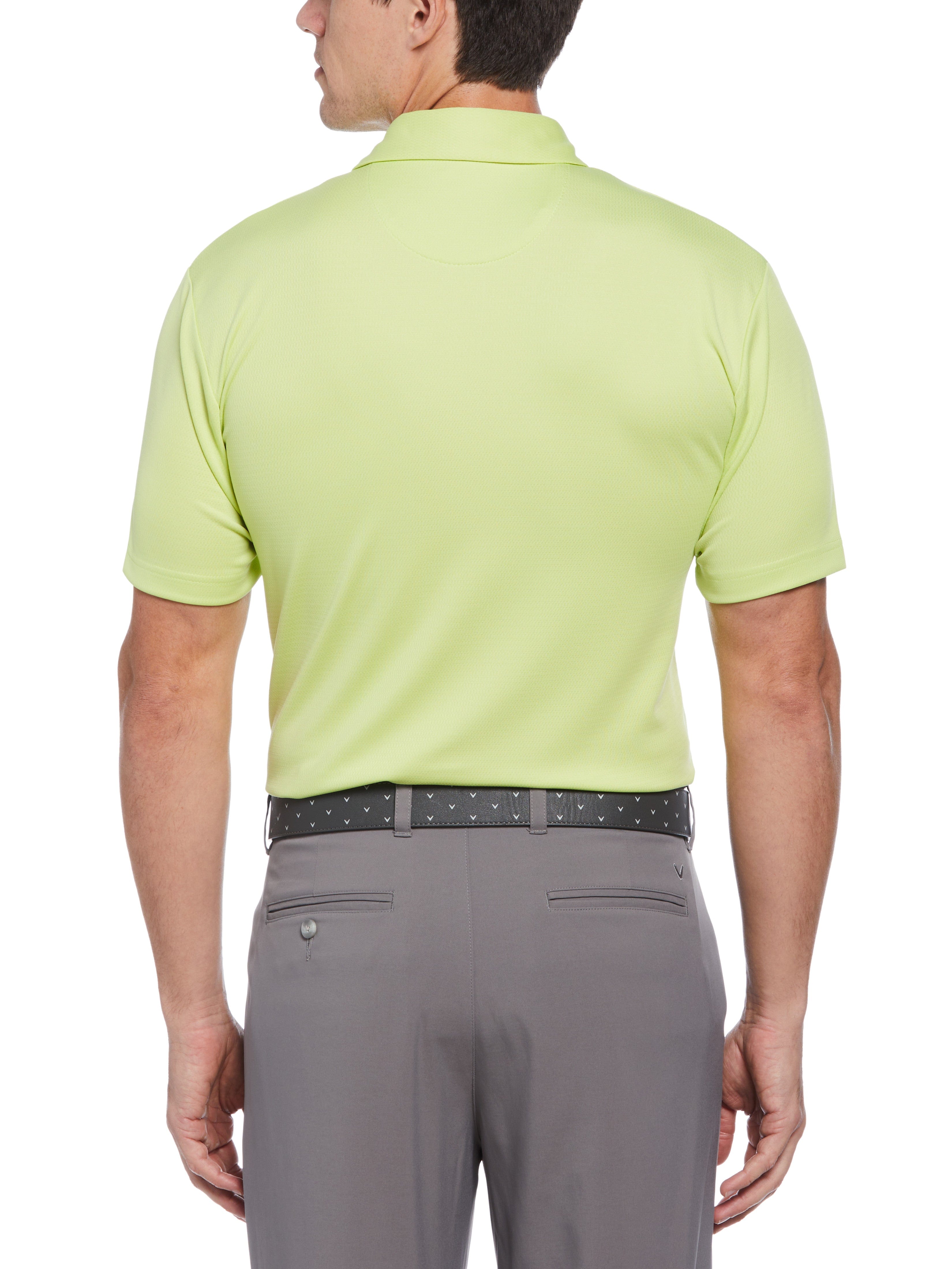 Men's Micro Texture Polo Shirt - Breathable & Comfortable Casual Wear for Golf, Office & Everyday Use