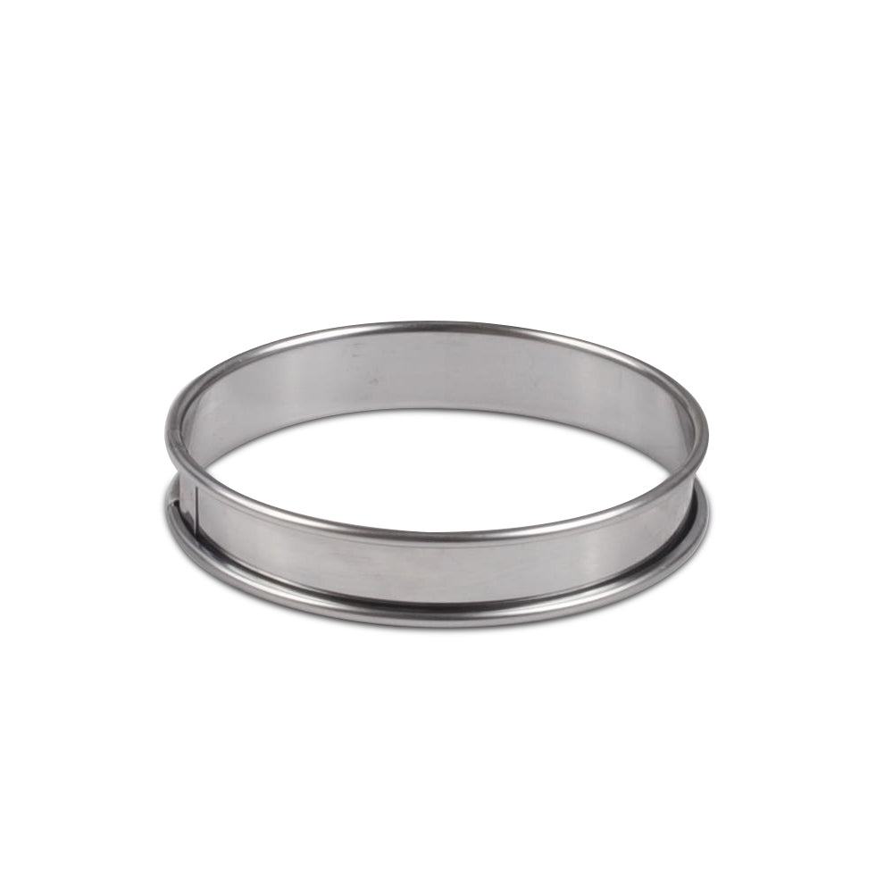 Flan Ring Six Pack - 0.75 Inch Height Baking Rings for Perfect Desserts | Ideal for Cakes, Cheesecakes & Pastries