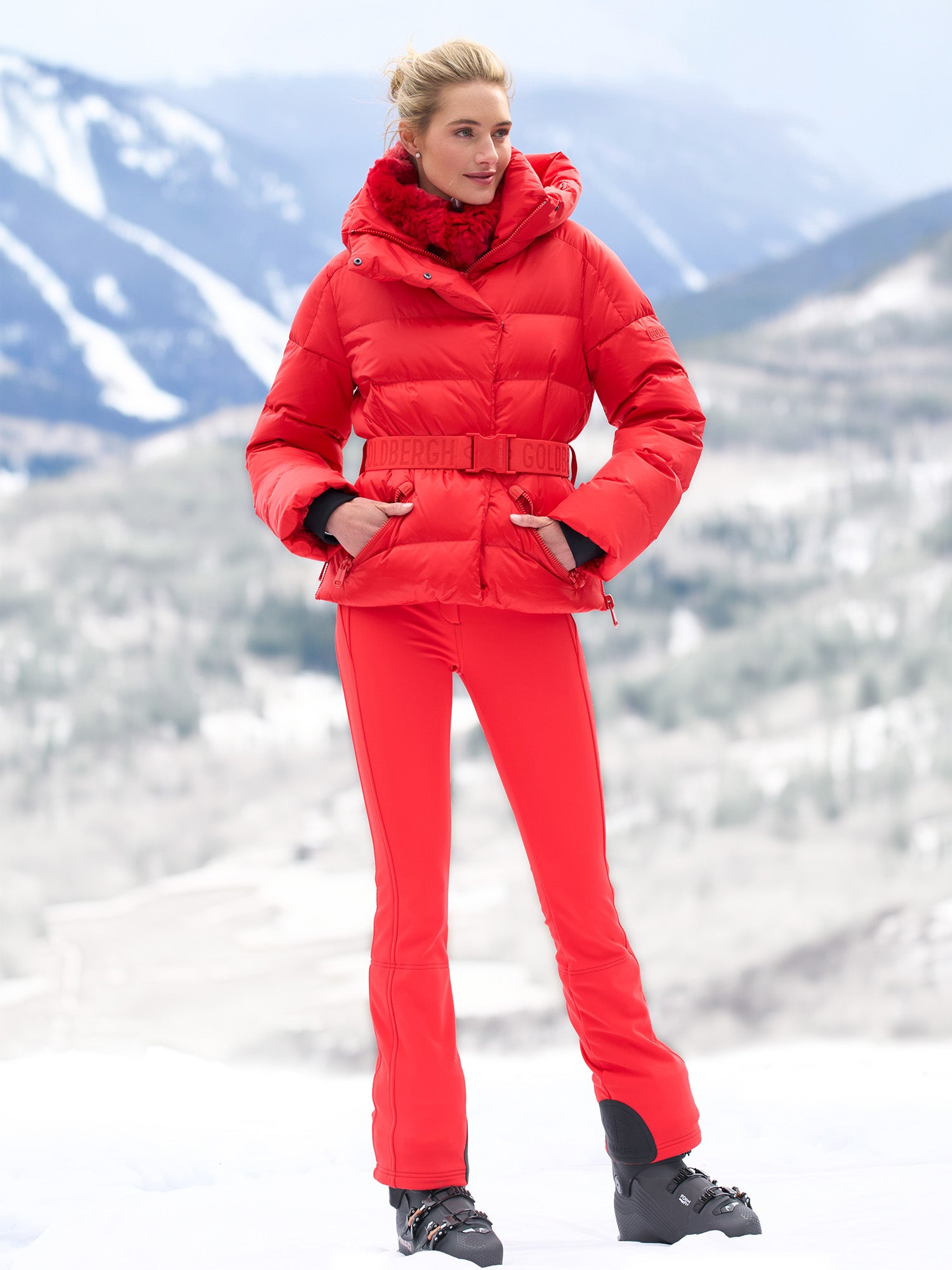 Bea Down Ski Jacket - Waterproof Winter Coat for Men & Women - Lightweight Insulated Snow Jacket for Skiing, Snowboarding & Outdoor Adventures