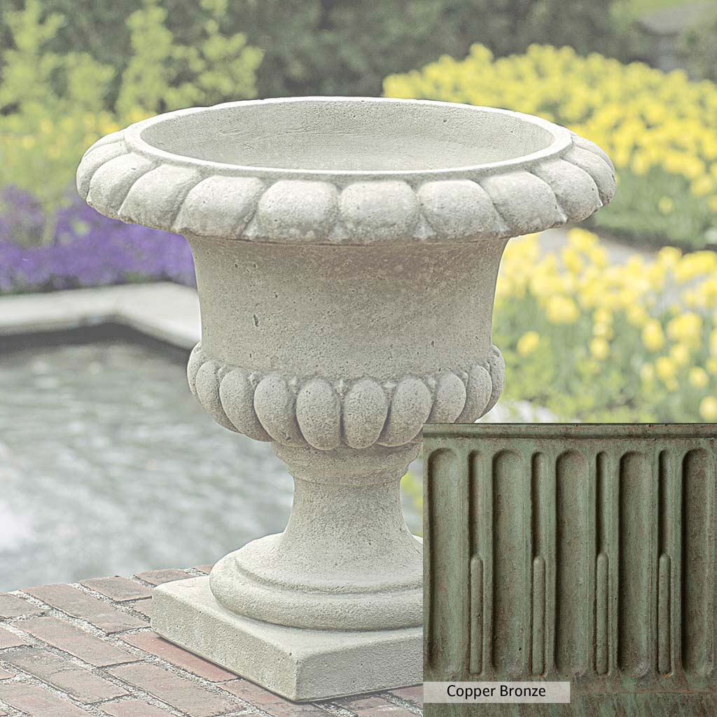 Campania International Longwood Main Fountain Garden Urn - Classic Outdoor Decorative Planter for Patio, Garden & Landscape Design | Perfect for Flowers, Plants & Water Features