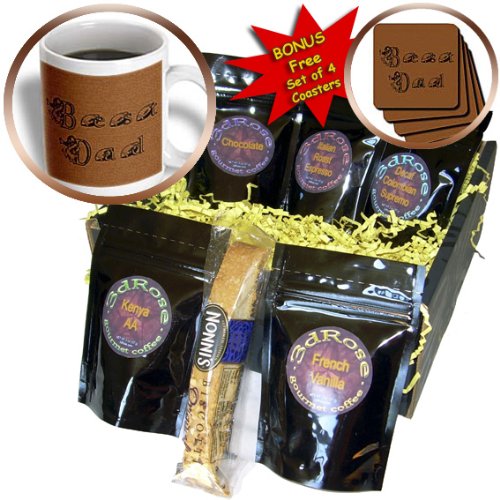 Best Dad Football Themed Coffee Gift Basket - 3dRose cgb_17276_1 Multicolor - Perfect for Father's Day, Birthday & Sports Fan Gifts