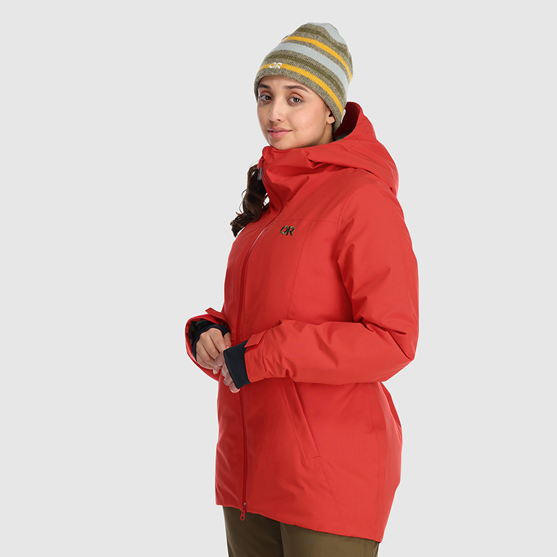 Women's Winter Snowcrew Jacket - Waterproof Windproof Insulated Ski Jacket for Cold Weather - Perfect for Skiing, Snowboarding & Outdoor Winter Activities