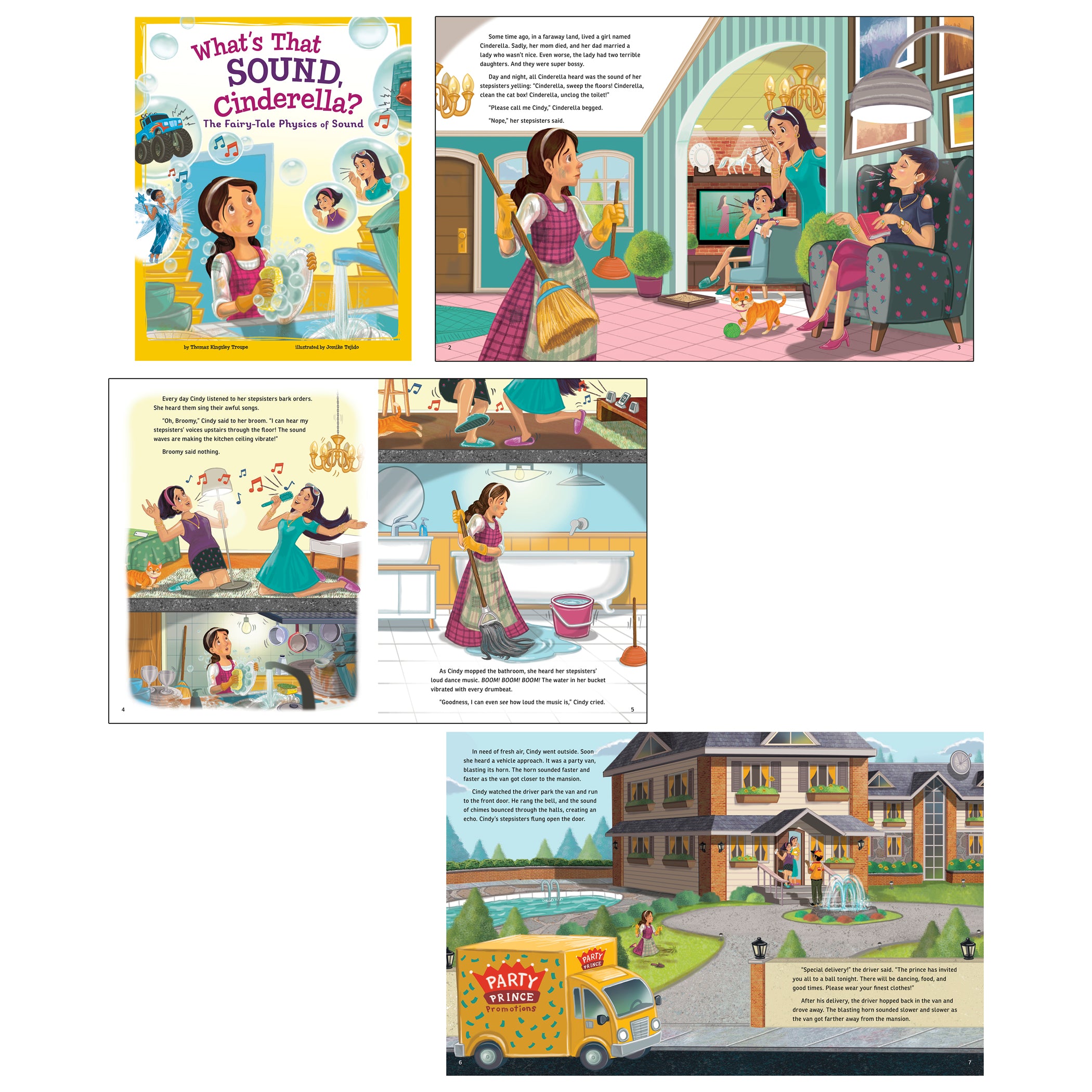 Capstone Publishing STEM Twisted Fairy Tales 4 Book Set - Science & Math Learning for Kids | Perfect for Homeschooling & Classroom Education