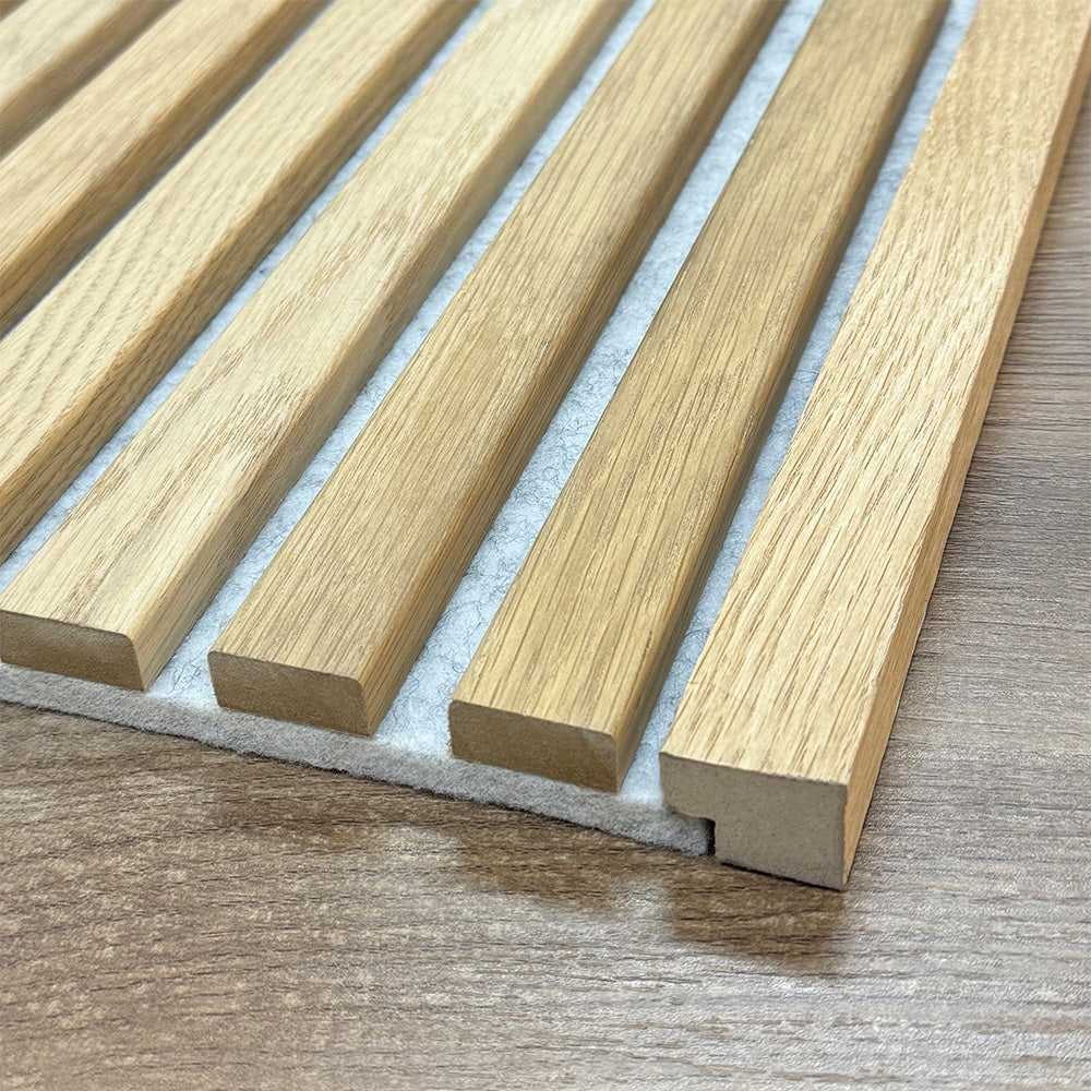 WOODFLEX Oak Wall Panel Edging 2700mm - Premium Wood Trim for Home Decoration, DIY Projects & Interior Design