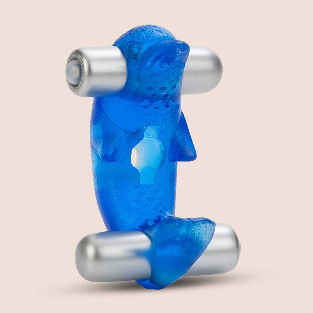 CalExotics Triple Orgasm Enhancer - Dual Bullet Penis Ring for Couples | Pleasure Stimulator for Enhanced Sensation & Longer Performance | Perfect for Foreplay & Spicing Up Intimate Moments