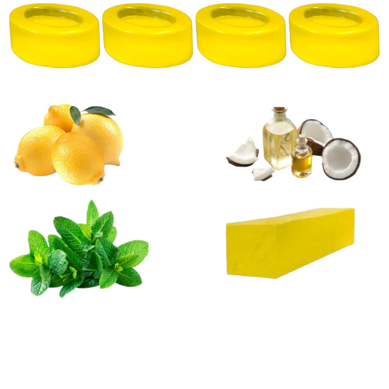 Natural Lemon Soap Bar for Face & Body - Refreshing Citrus Scent, Vegan & Cruelty-Free | Perfect for Morning Shower, Spa Day & Gift Giving