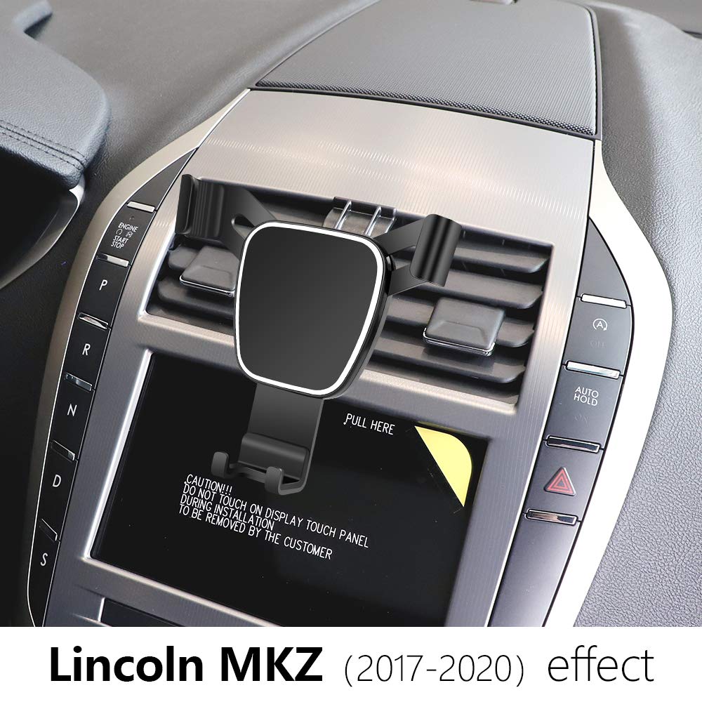 Premium Car Phone Holder for 2017-2020 Lincoln MKZ - Universal Air Vent & Dashboard Mount - Secure Hands-Free Navigation Bracket - Ideal for Road Trips, Commuting & GPS Use