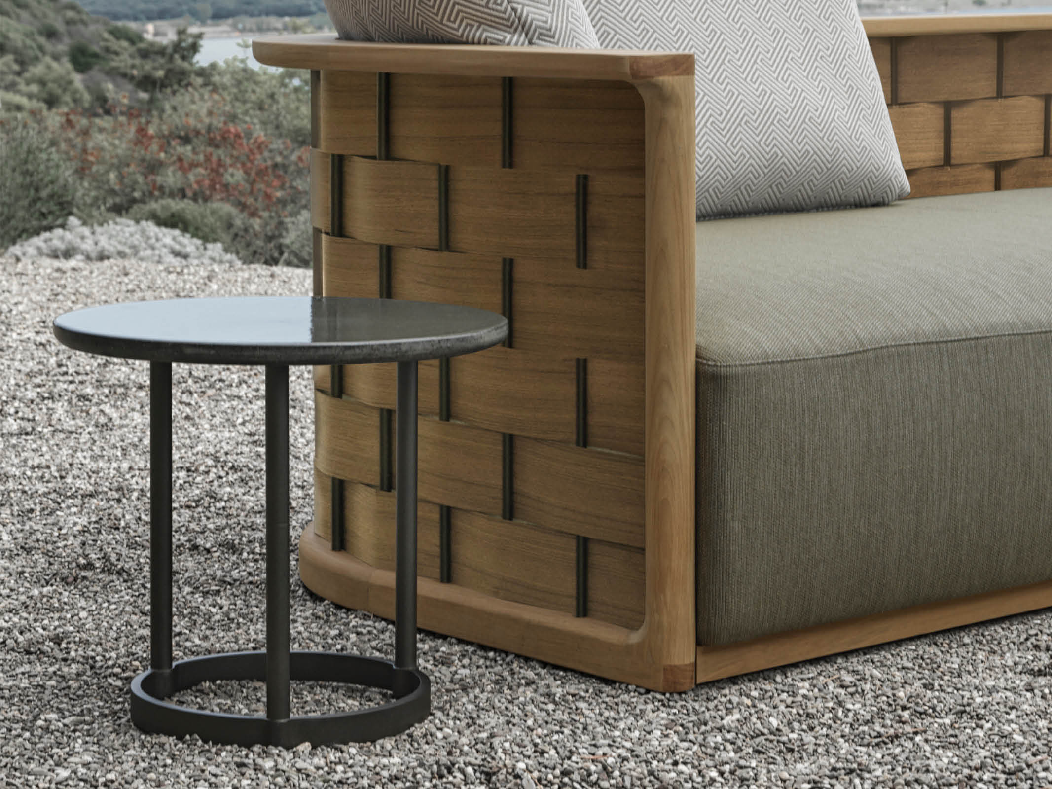 Modern Regent Coffee Table - Solid Wood Living Room Center Table with Storage Shelf | Perfect for Small Spaces, Apartments & Cozy Home Decor