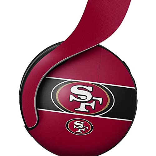 Officially Licensed NFL San Francisco 49ers Zone Block Gaming Skin Decal for PS5 Pulse 3D Wireless Headset - Protective Vinyl Cover for Gamers & Football Fans