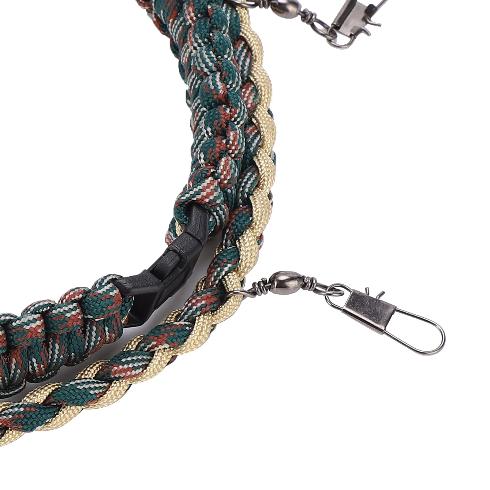 **Gaeirt Fly Fishing Lanyard Necklace – Adjustable Tippet Holder with Metal Buckles | Comfortable & Durable for Fly Fishing Enthusiasts | Perfect for Stream, River & Saltwater Fishing**