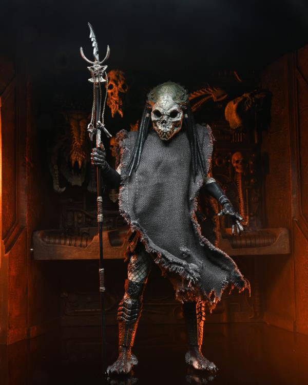 NECA Ultimate Shaman Predator Action Figure - Predator 2 Movie Collectible - Perfect for Display, Gift Giving & Action Figure Collections